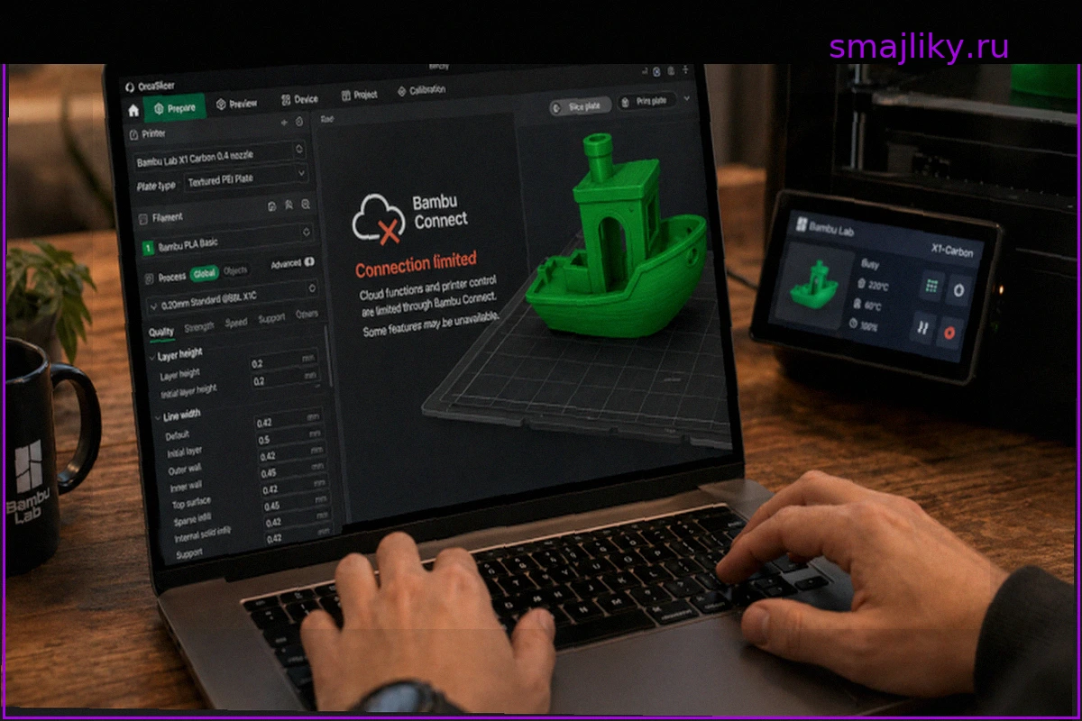 Bambu Lab угрожает иском разработчику, вернувшему функции 3D-принтерам