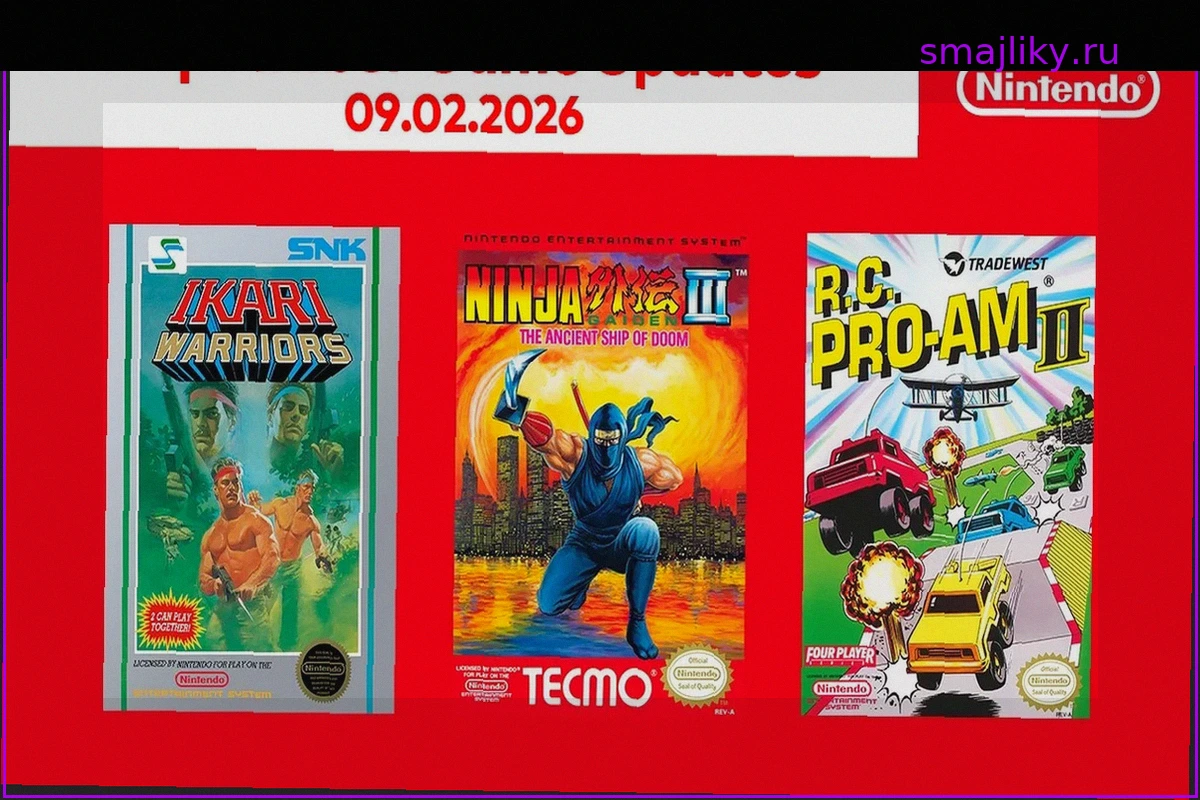 Три новые игры для NES добавлены в каталог Nintendo Classics