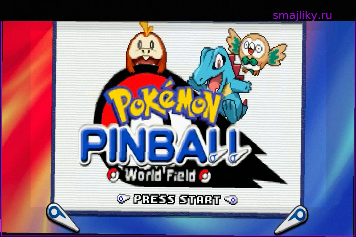 Выходит новый Pokémon Pinball World Field: все поколения до 4-го в одном ROM-хаке
