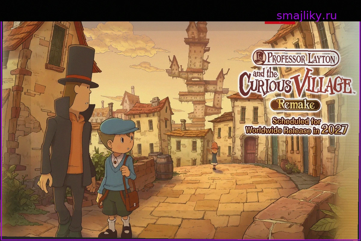 LEVEL-5 анонсировала ремейк Professor Layton and the Curious Village